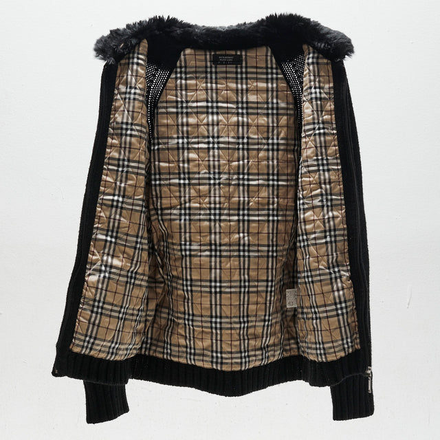 BUIRBERRY WOOL ZIP JACKET