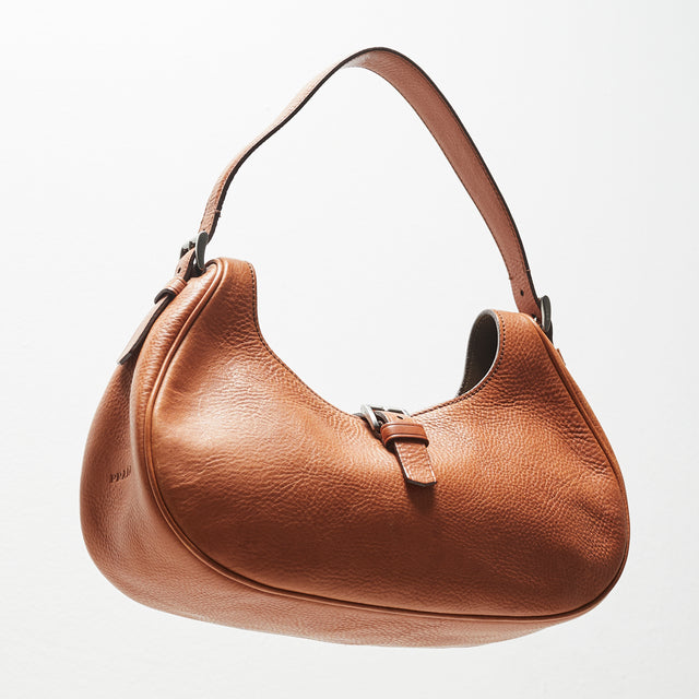 PRADA LEATHER HAND BAG