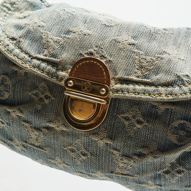 LOUIS VUITTON DENIM PLEATY