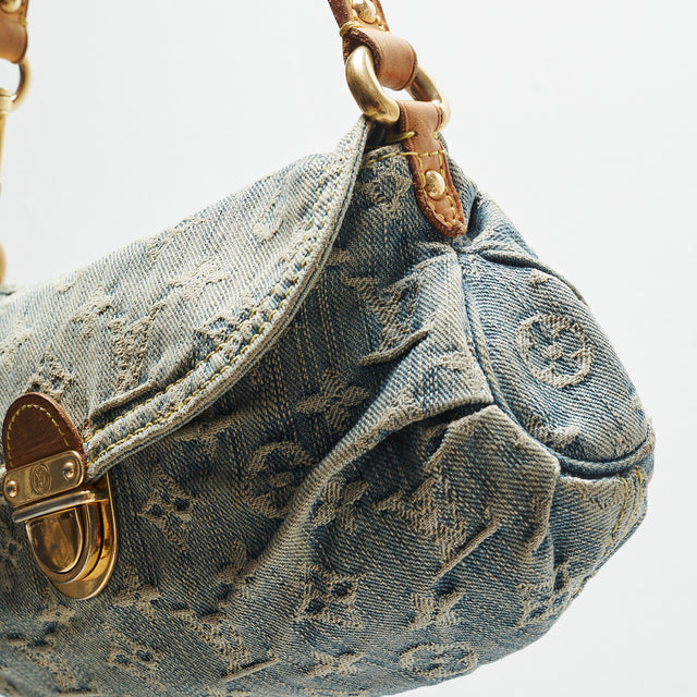 LOUIS VUITTON DENIM PLEATY