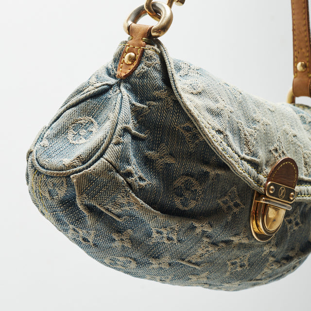 LOUIS VUITTON DENIM PLEATY