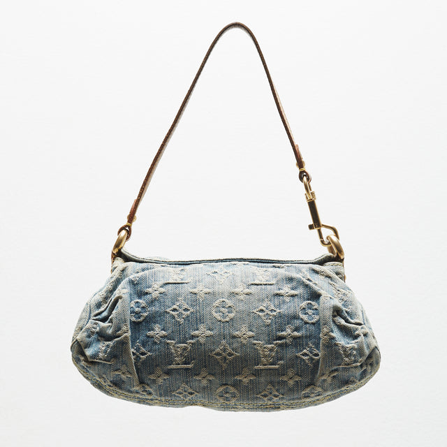 LOUIS VUITTON DENIM PLEATY