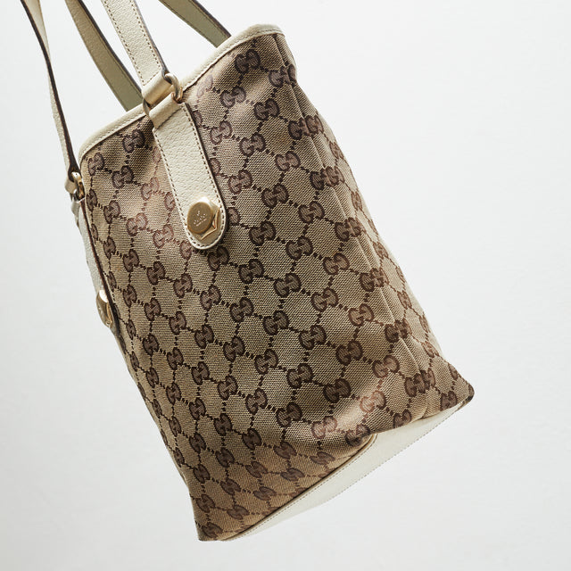 GUCCI MONOGRAM HAND BAG