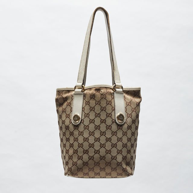 GUCCI MONOGRAM HAND BAG