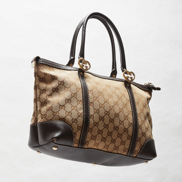 GUCCI MONOGRAM HAND BAG