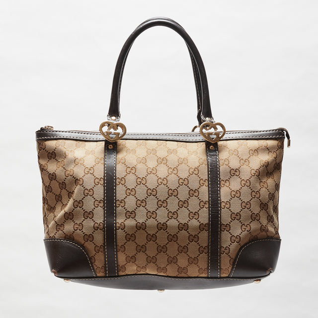 GUCCI MONOGRAM HAND BAG