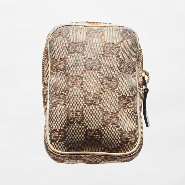 GUCCI MONOGRAM POUCH