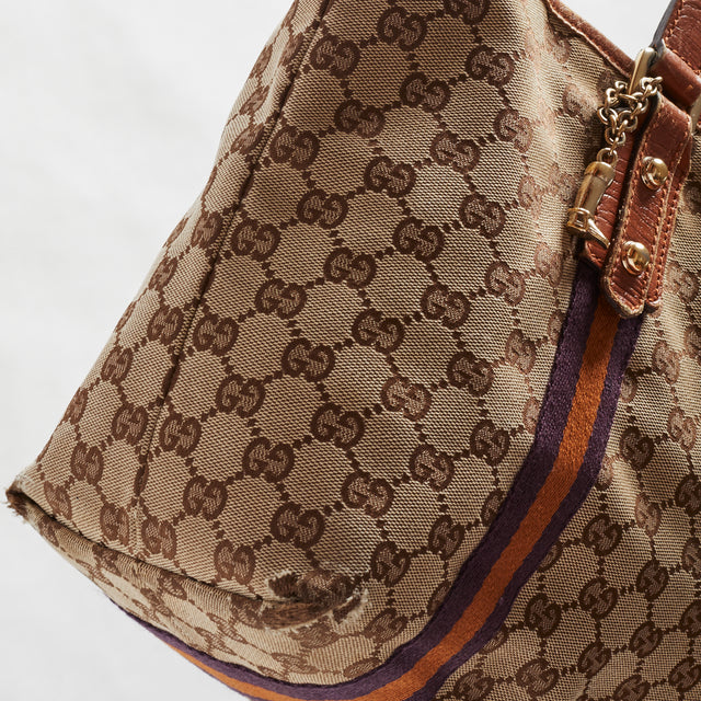 GUCCI MONOGRAM HAND BAG