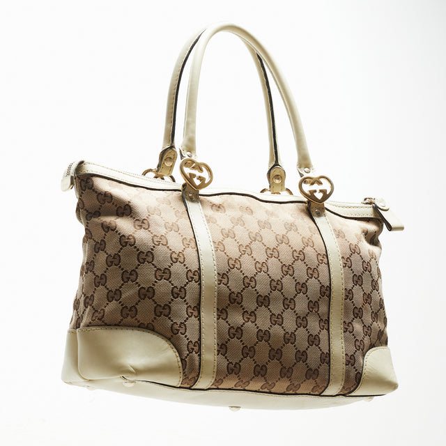 GUCCI MONOGRAM HAND BAG