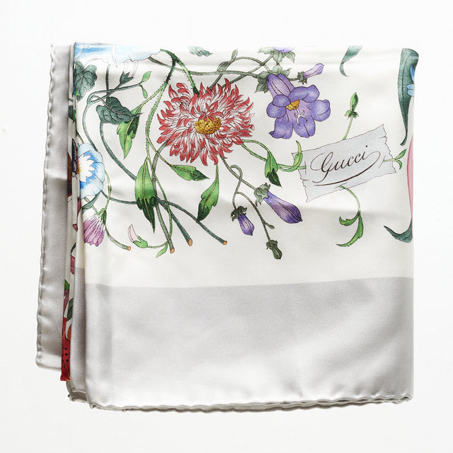 GUCCI FLOWER SCARF
