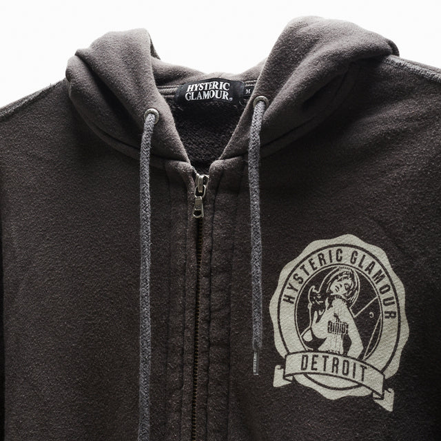 HYSTERIC GLAMOUR ZIP HOODIE
