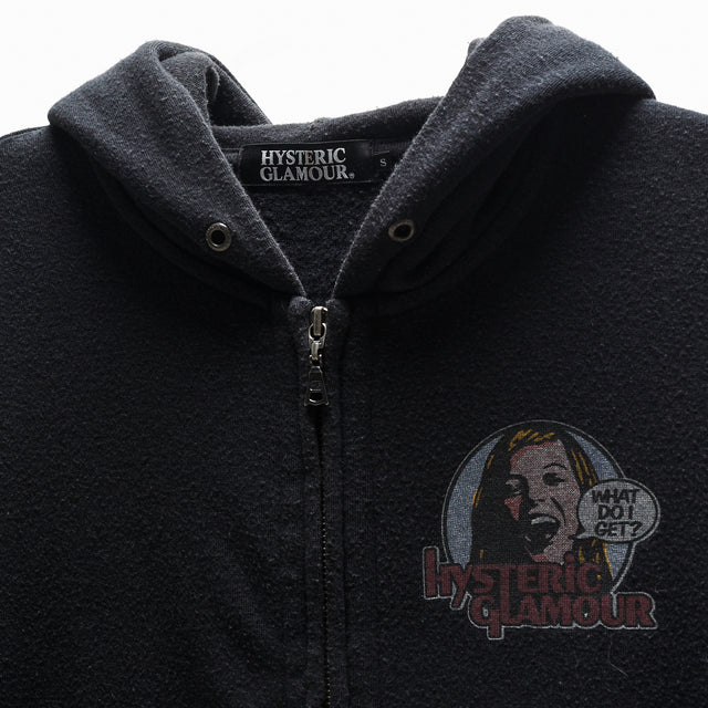 HYSTERIC GLAMOUR ZIP HOODIE