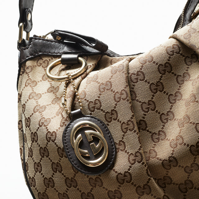 GUCCI MONOGRAM HAND BAG