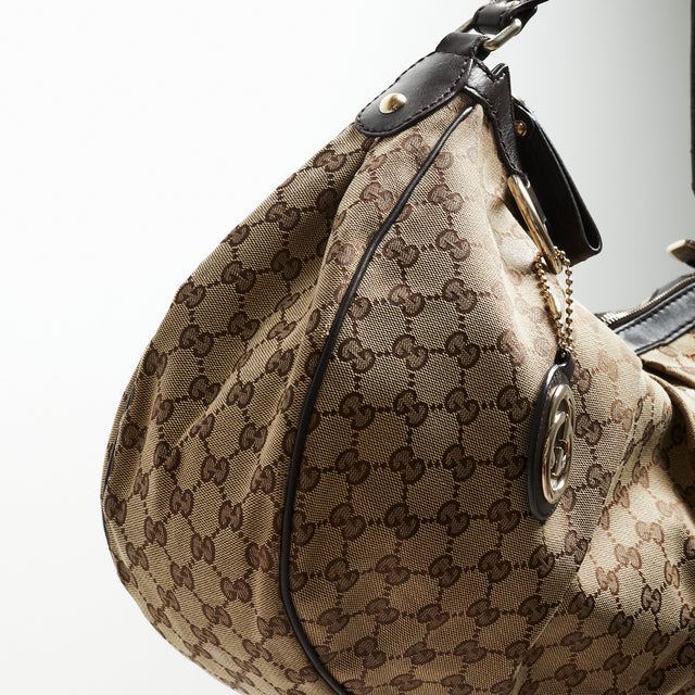 GUCCI MONOGRAM HAND BAG