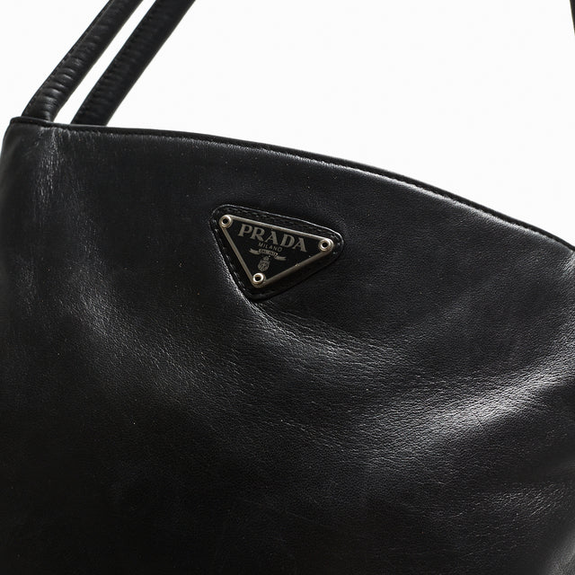 PRADA LEATHER HAND BAG