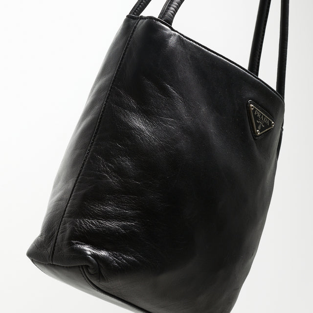 PRADA LEATHER HAND BAG