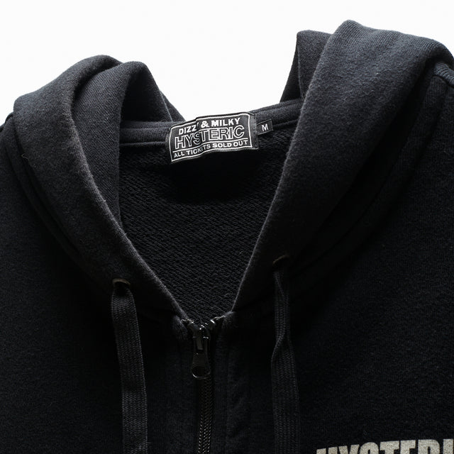 HYSTERIC GLAMOUR ZIP HOODIE