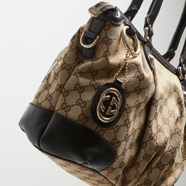 GUCCI MONOGRAM HAND BAG