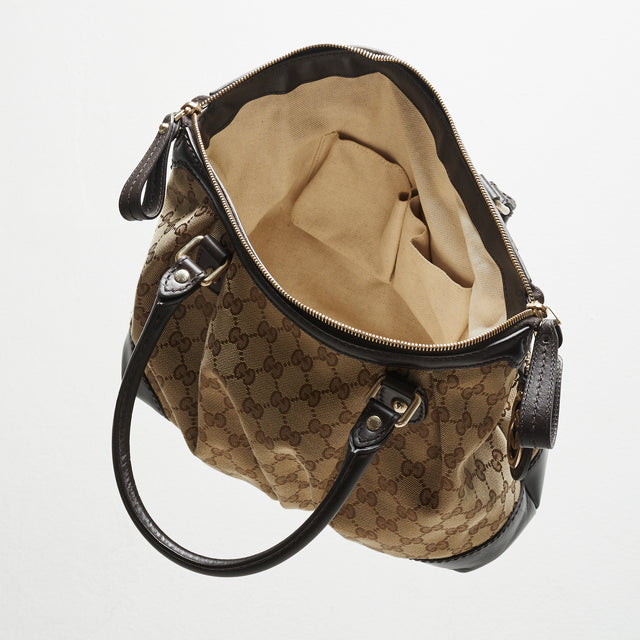 GUCCI MONOGRAM HAND BAG