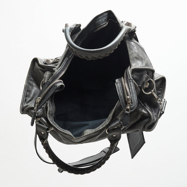 BALENCIAGA GIANT STUDS CITY BAG
