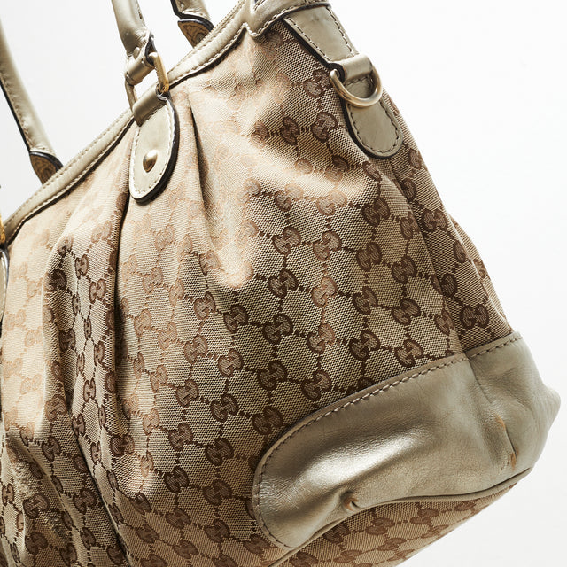GUCCI MONOGRAM HAND BAG