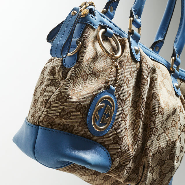 GUCCI MONOGRAM HAND BAG