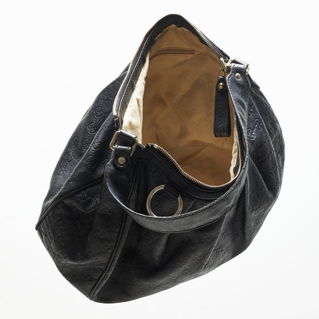 GUCCI LEATHER HAND BAG