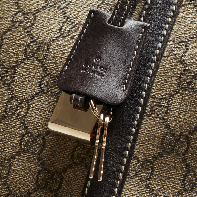 GUCCI MONOGRAM BRIEFCASE