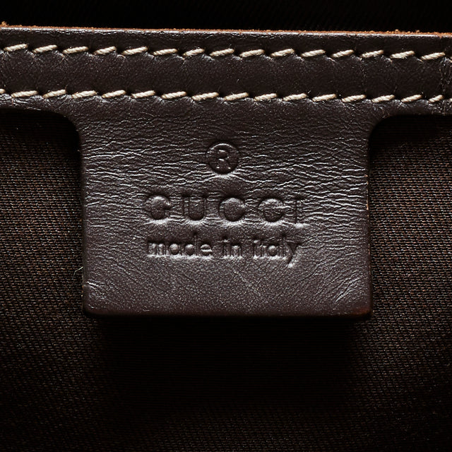 GUCCI MONOGRAM BRIEFCASE