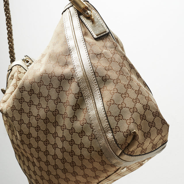 GUCCI MONOGRAM HAND BAG