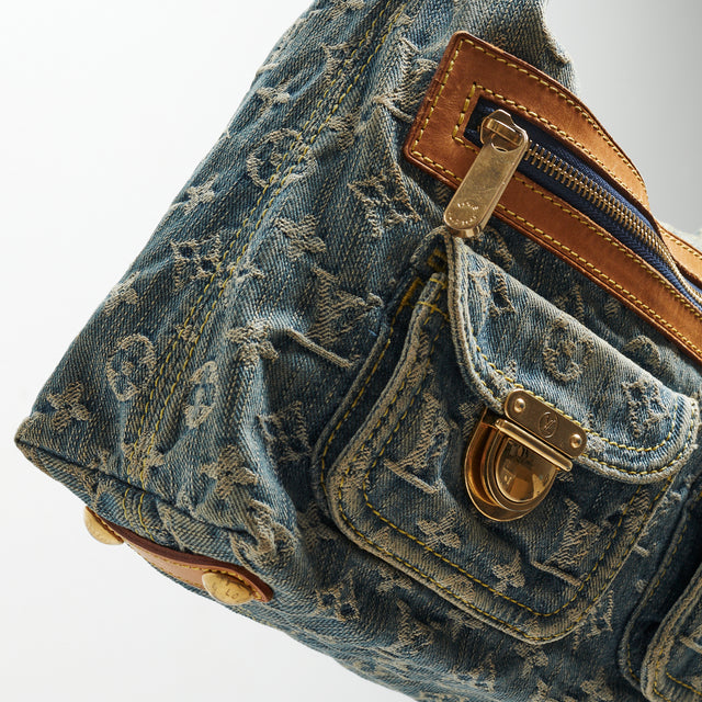 LOUIS VUITTON DENIM BAGGY PM