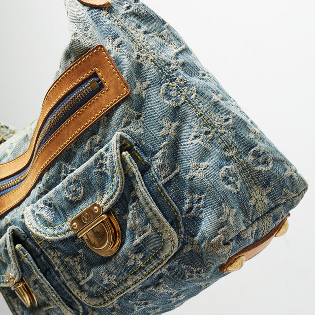 LOUIS VUITTON DENIM BAGGY PM
