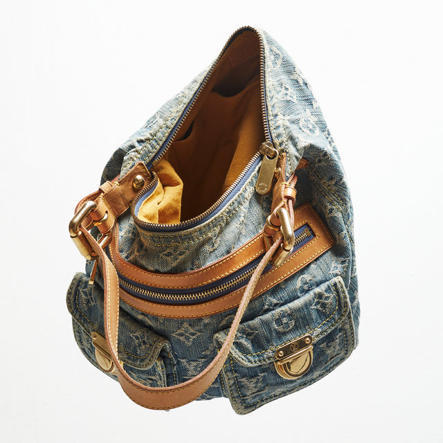 LOUIS VUITTON DENIM BAGGY PM