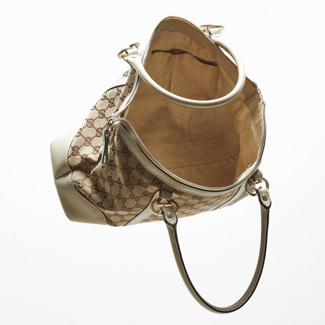 GUCCI MONOGRAM HAND BAG