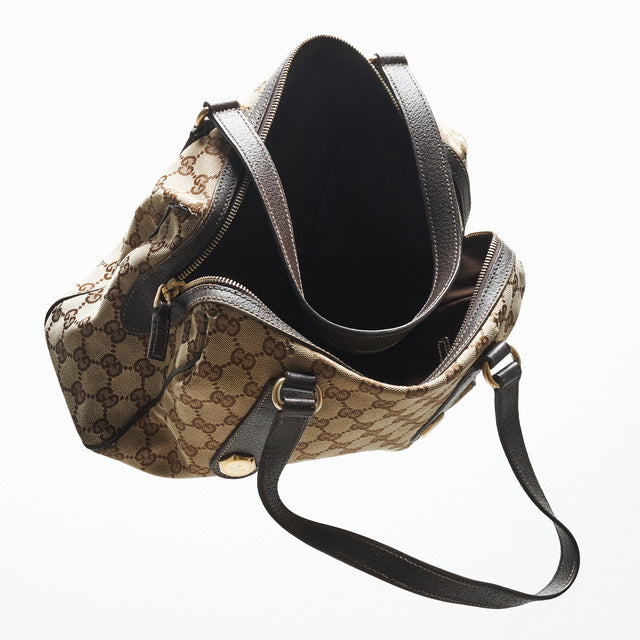GUCCI MONOGRAM HAND BAG