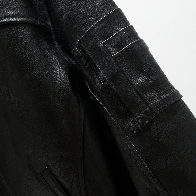 ALPHA INDUSTRIES 80'S LEATHER JACKET