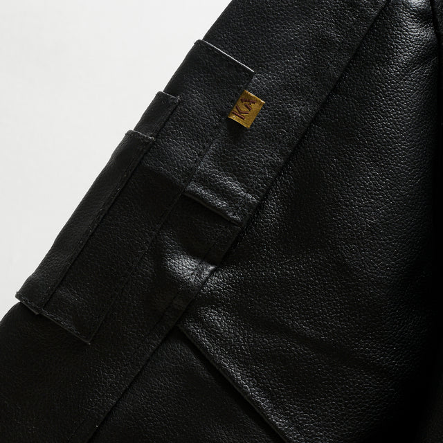 ALPHA INDUSTRIES 80'S LEATHER JACKET