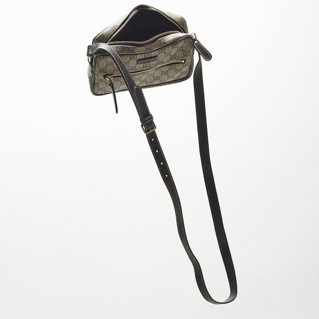 GUCCI MONOGRAM SHOULDER BAG