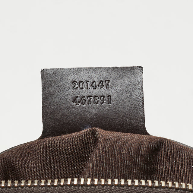 GUCCI MONOGRAM SHOULDER BAG