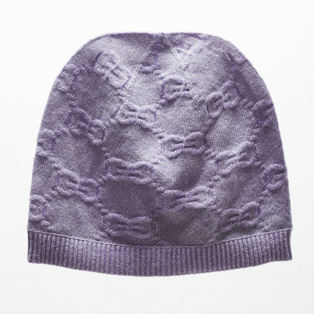 GUCCI MONOGRAM BEANIE