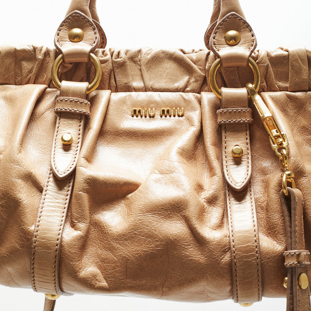 MIU MIU VITELLO LUX BAG