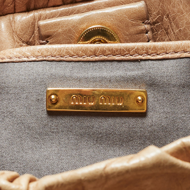 MIU MIU VITELLO LUX BAG