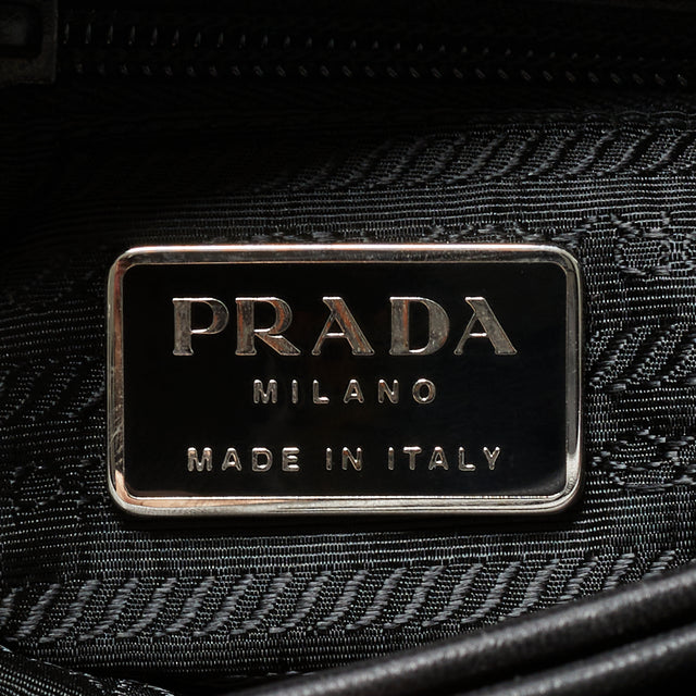PRADA LEATHER HAND BAG