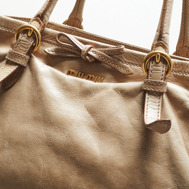 MIU MIU VITELLO SHINE BAG