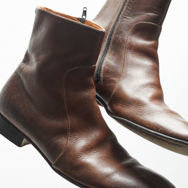 MAISON MARGIELA LEATHER CHELSEA BOOTS