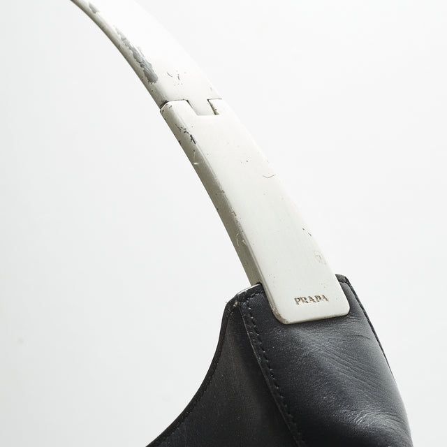 PRADA LEATHER HAND BAG