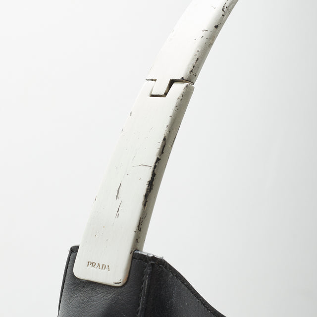 PRADA LEATHER HAND BAG