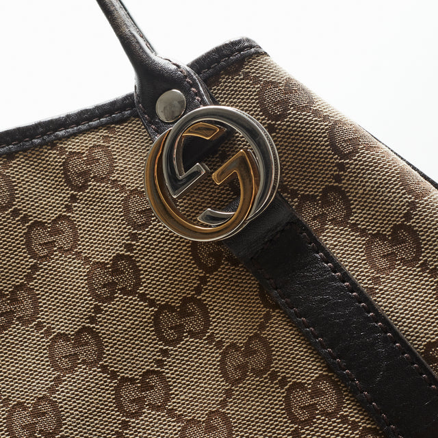 GUCCI MONOGRAM HAND BAG