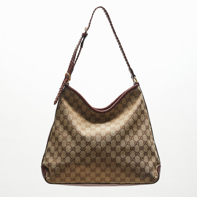 GUCCI MONOGRAM HAND BAG