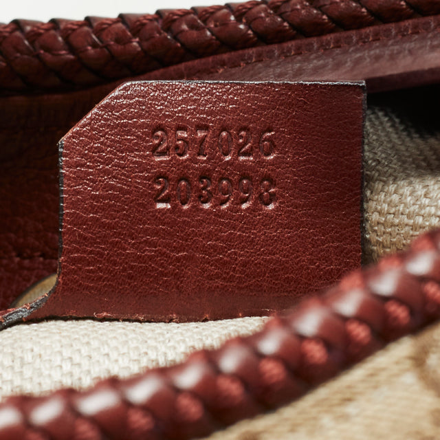 GUCCI MONOGRAM HAND BAG